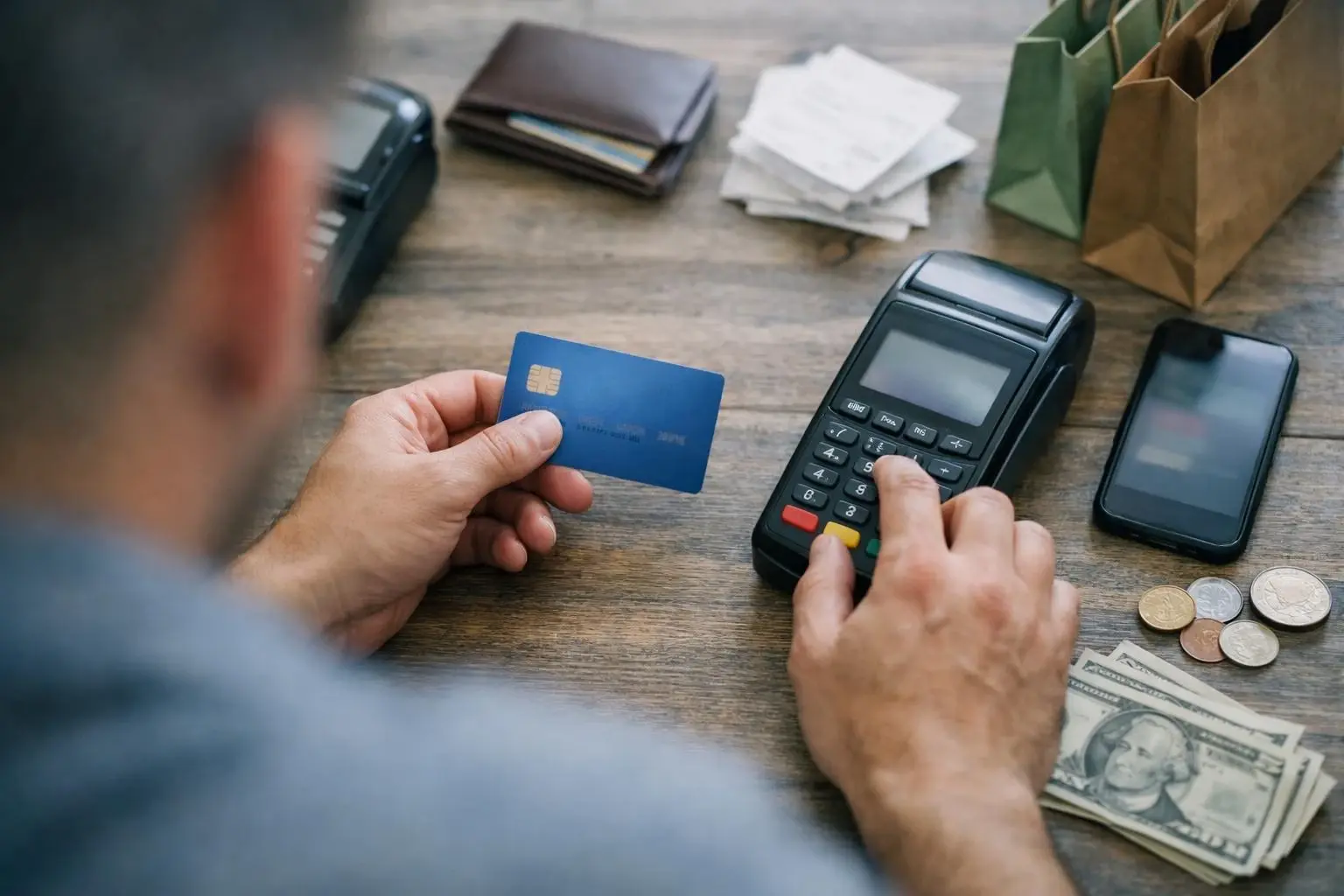 Card Present in Credit Card Processing: Card Present is a transaction type in which the payment card is—visual guide